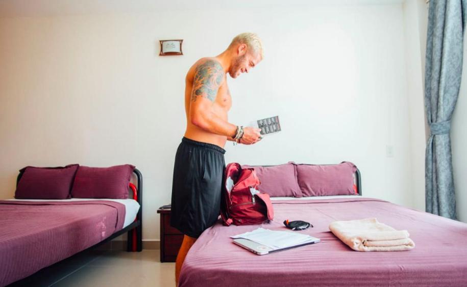 Vietnam Backpacker Hostels - Saigon โฮจิมินห์ซิตี้ ภายนอก รูปภาพ