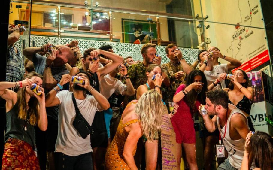 Vietnam Backpacker Hostels - Saigon โฮจิมินห์ซิตี้ ภายนอก รูปภาพ
