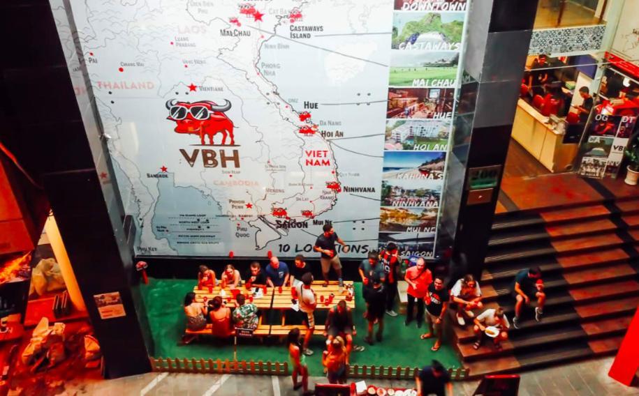 Vietnam Backpacker Hostels - Saigon โฮจิมินห์ซิตี้ ภายนอก รูปภาพ